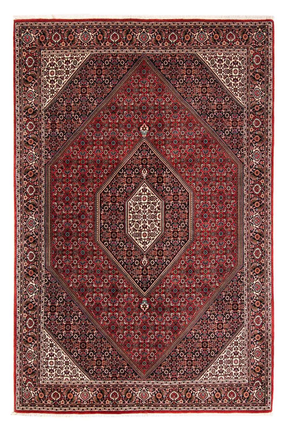 Perser Rug - Bidjar - 258 x 169 cm - dark red