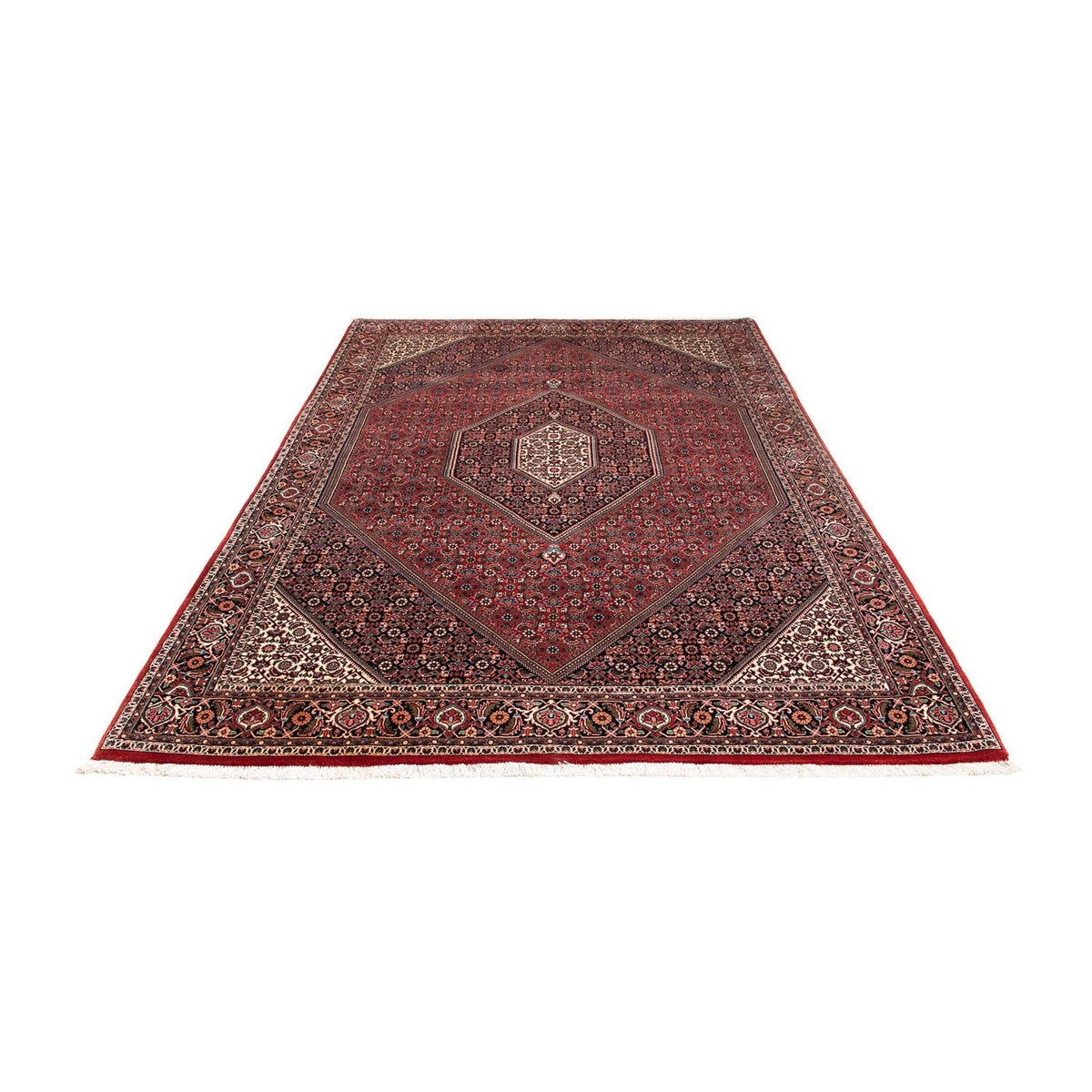 Perser Rug - Bidjar - 258 x 169 cm - dark red