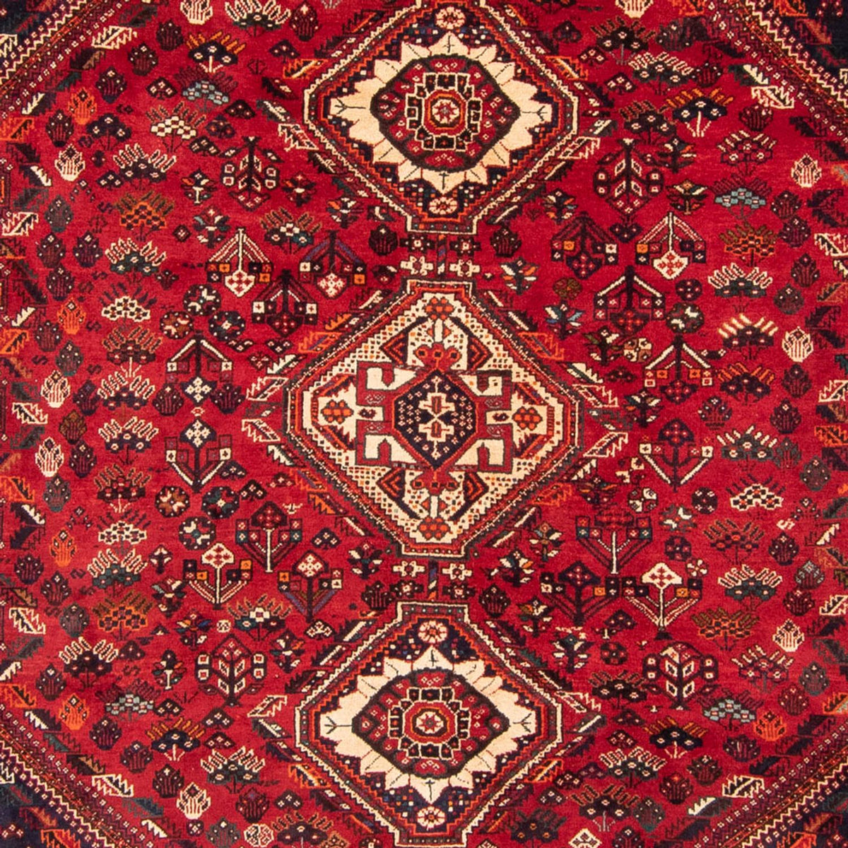 Perser Rug - Nomadic - 319 x 221 cm - dark red