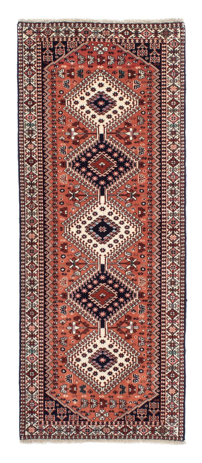 Runner Perser Rug - Nomadic - 202 x 81 cm - light red