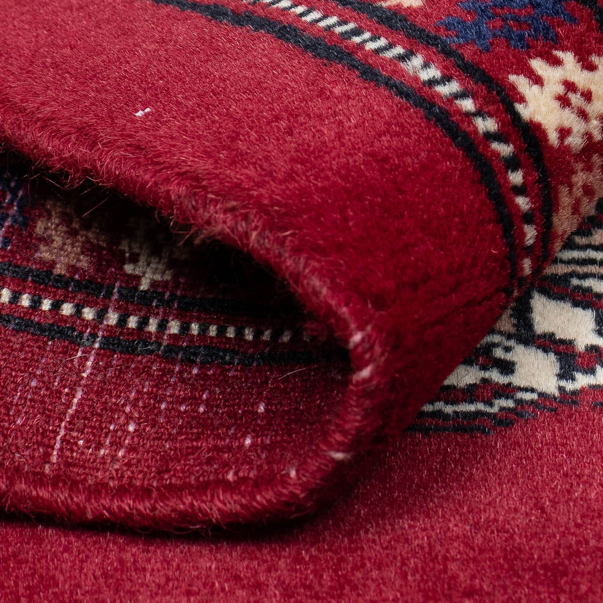 Afghan Rug - Bukhara - 303 x 253 cm - red