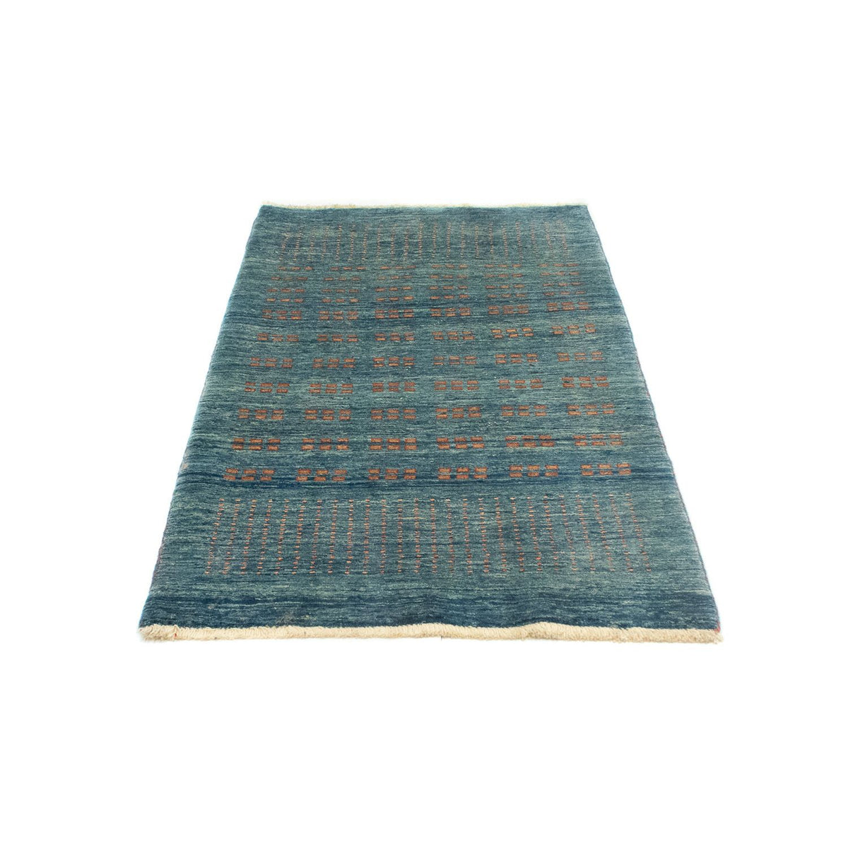 Runner Gabbeh Rug - Loribaft Perser - 188 x 86 cm - blue