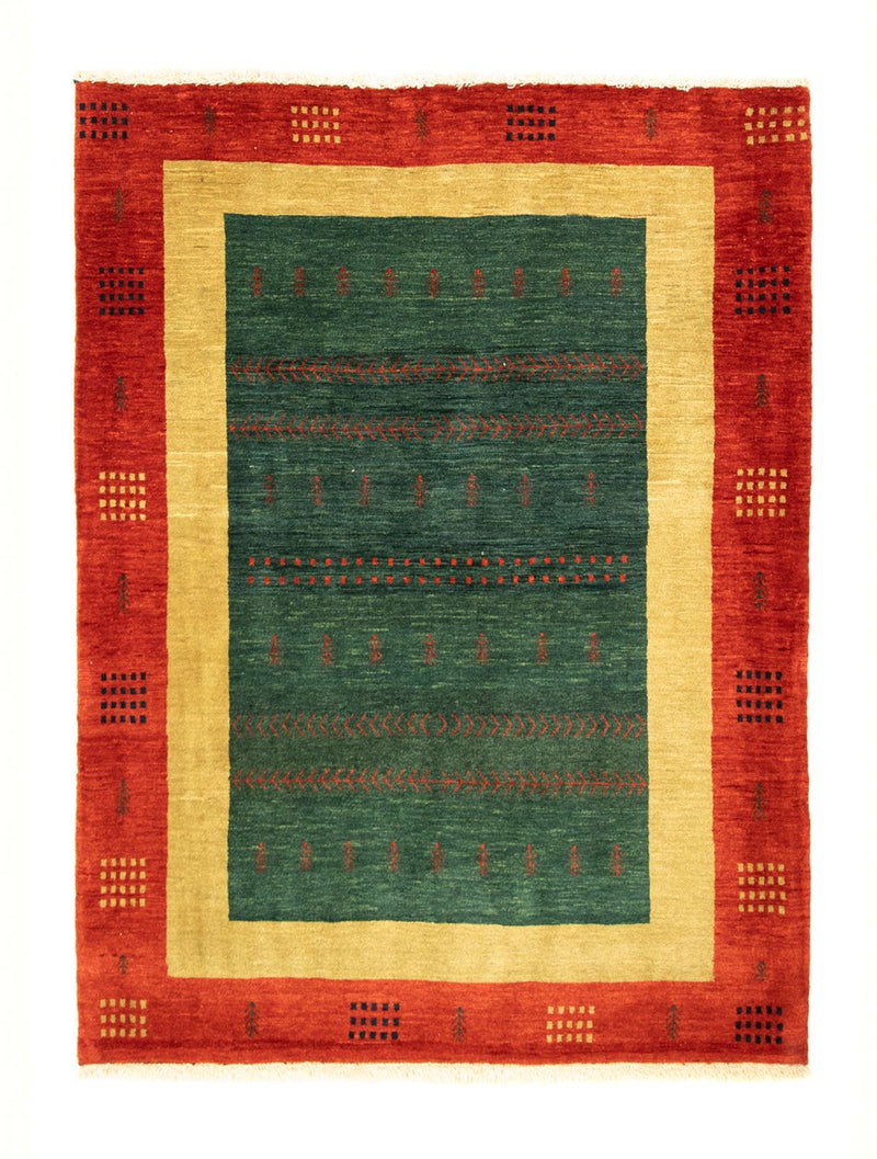 Gabbeh Rug - Loribaft Perser - 181 x 127 cm - green