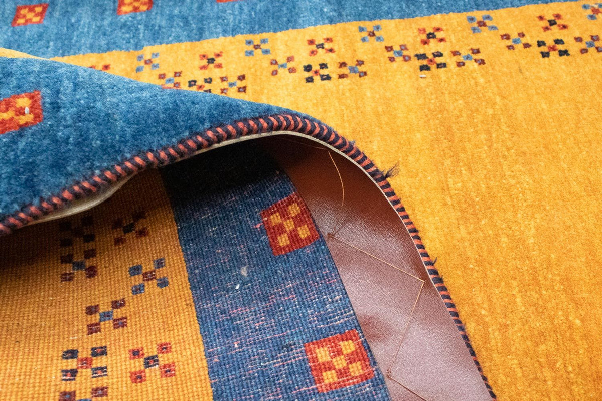 Runner Gabbeh Rug - Loribaft Perser - 214 x 88 cm - multicolored