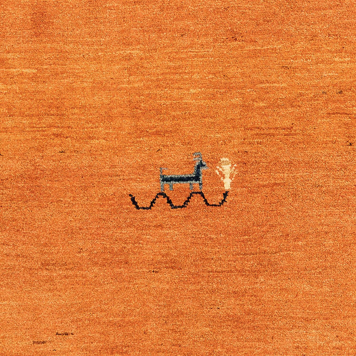 Gabbeh Rug - Loribaft Perser - 130 x 80 cm - rust