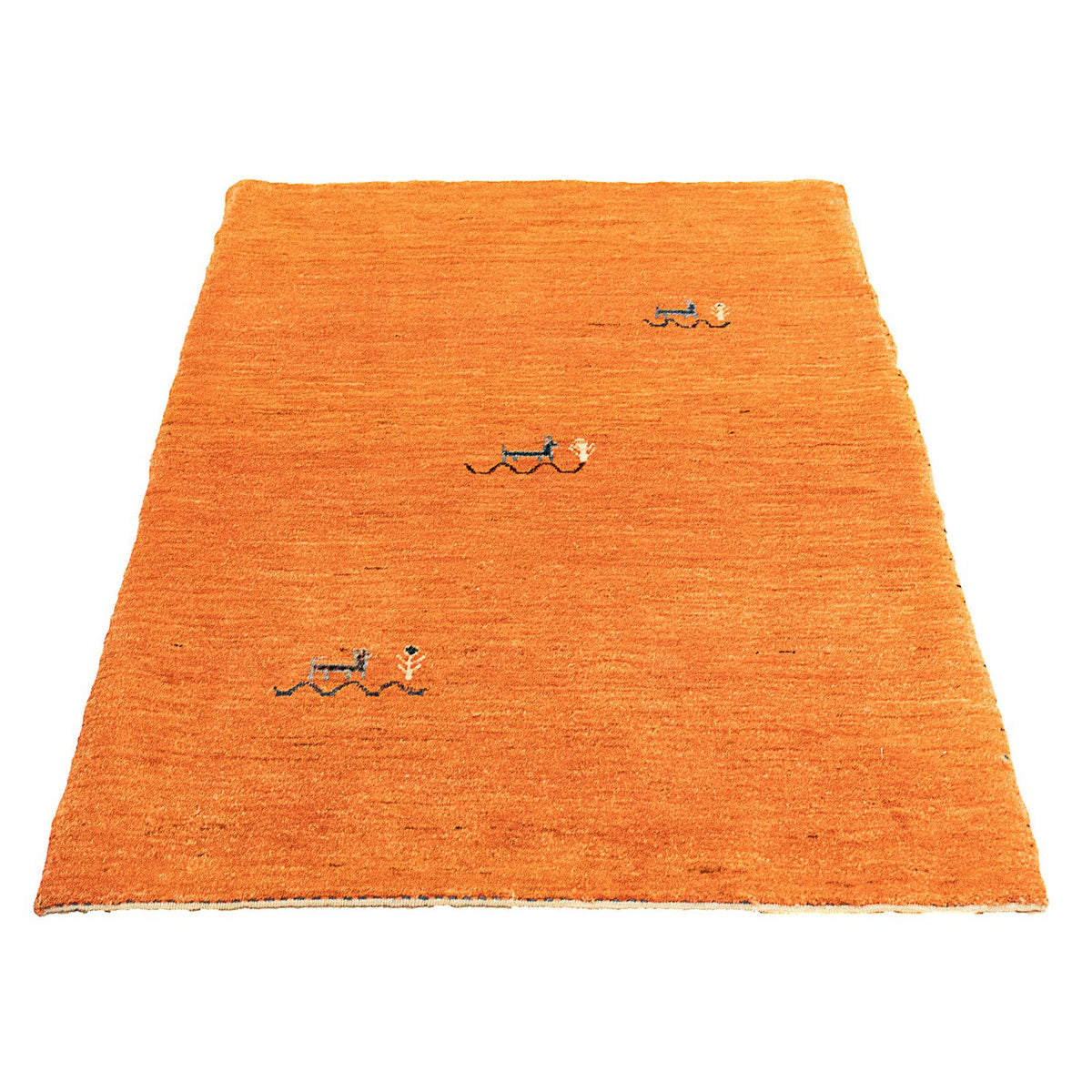 Gabbeh Rug - Loribaft Perser - 130 x 80 cm - rust
