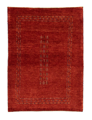 Gabbeh Rug - Loribaft Perser - 140 x 103 cm - red