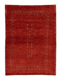 Gabbeh Rug - Loribaft Perser - 140 x 103 cm - red