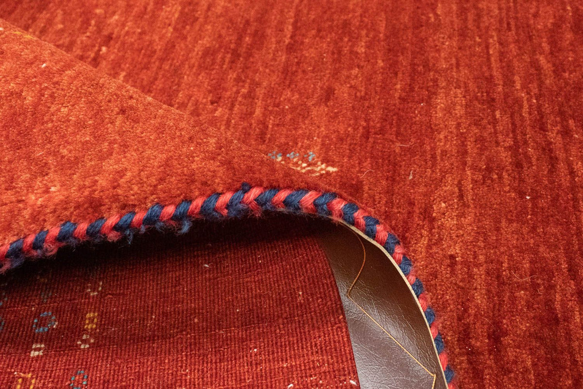 Gabbeh Rug - Loribaft Perser - 140 x 103 cm - red