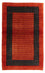 Gabbeh Rug - Loribaft Perser - 136 x 82 cm - dark red