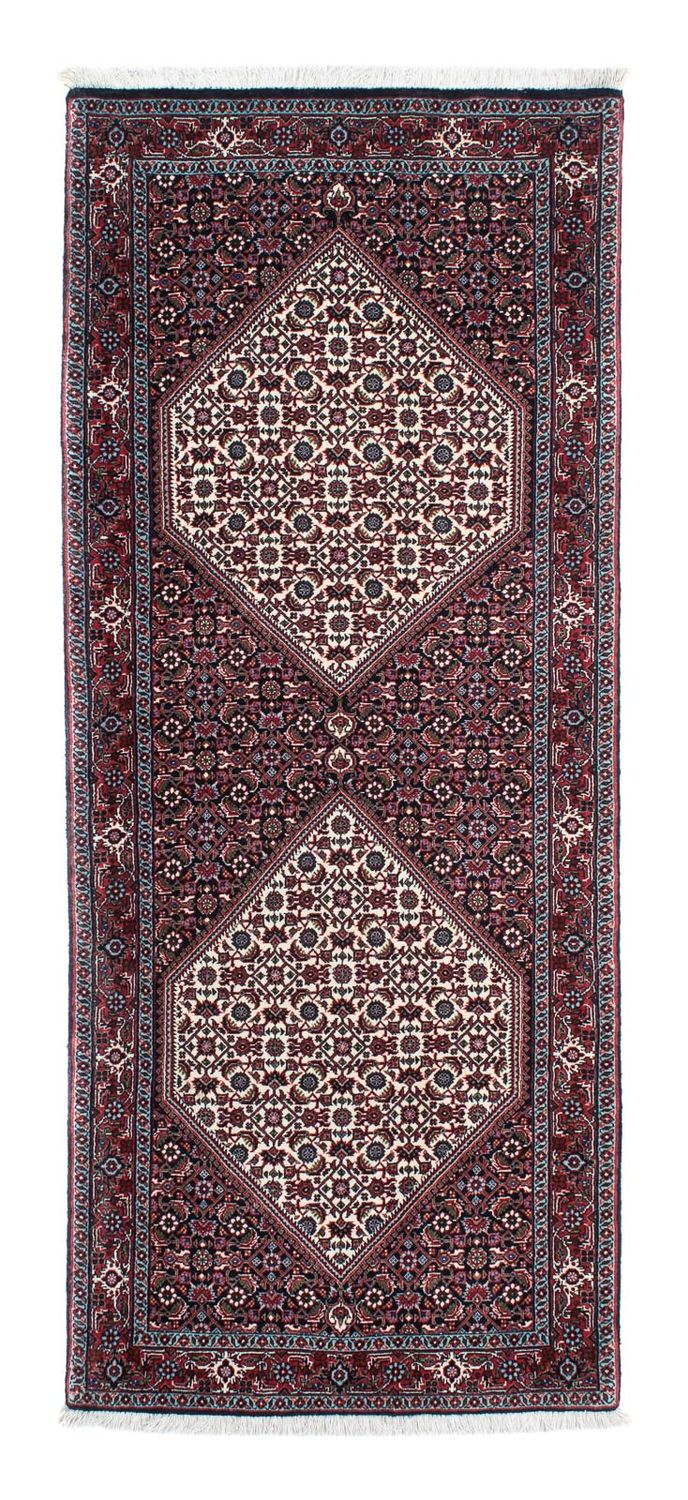 Perserteppich - Bidjar - Royal 194 x 79 cm - dunkelblau