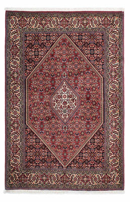 Perser Rug - Bidjar - 210 x 141 cm - red