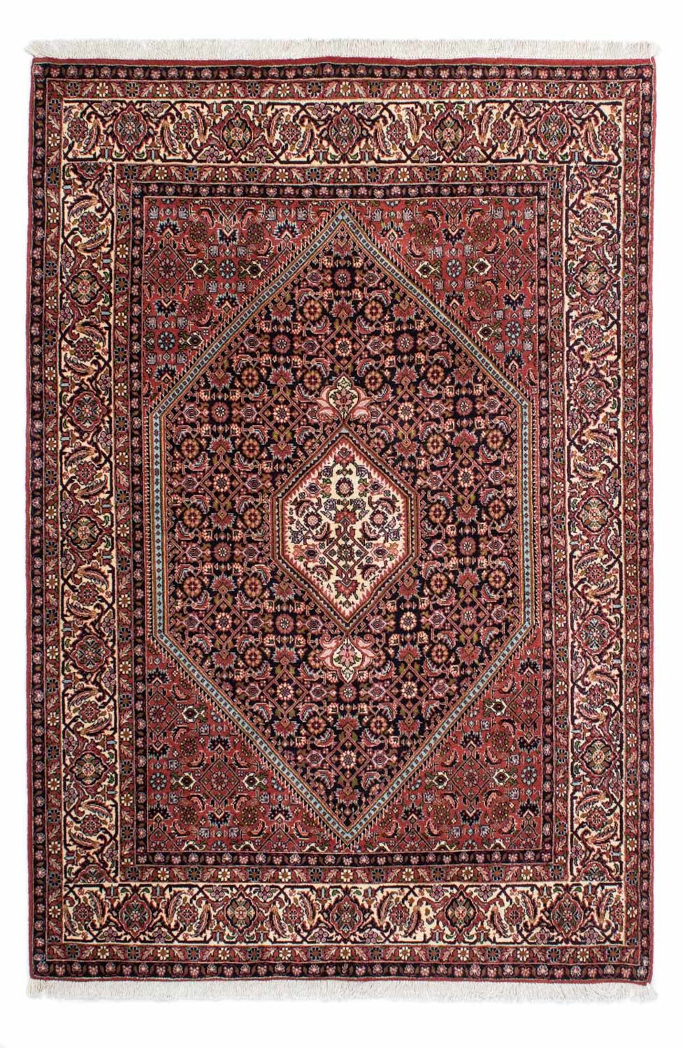 Perser Rug - Bidjar - 206 x 136 cm - red