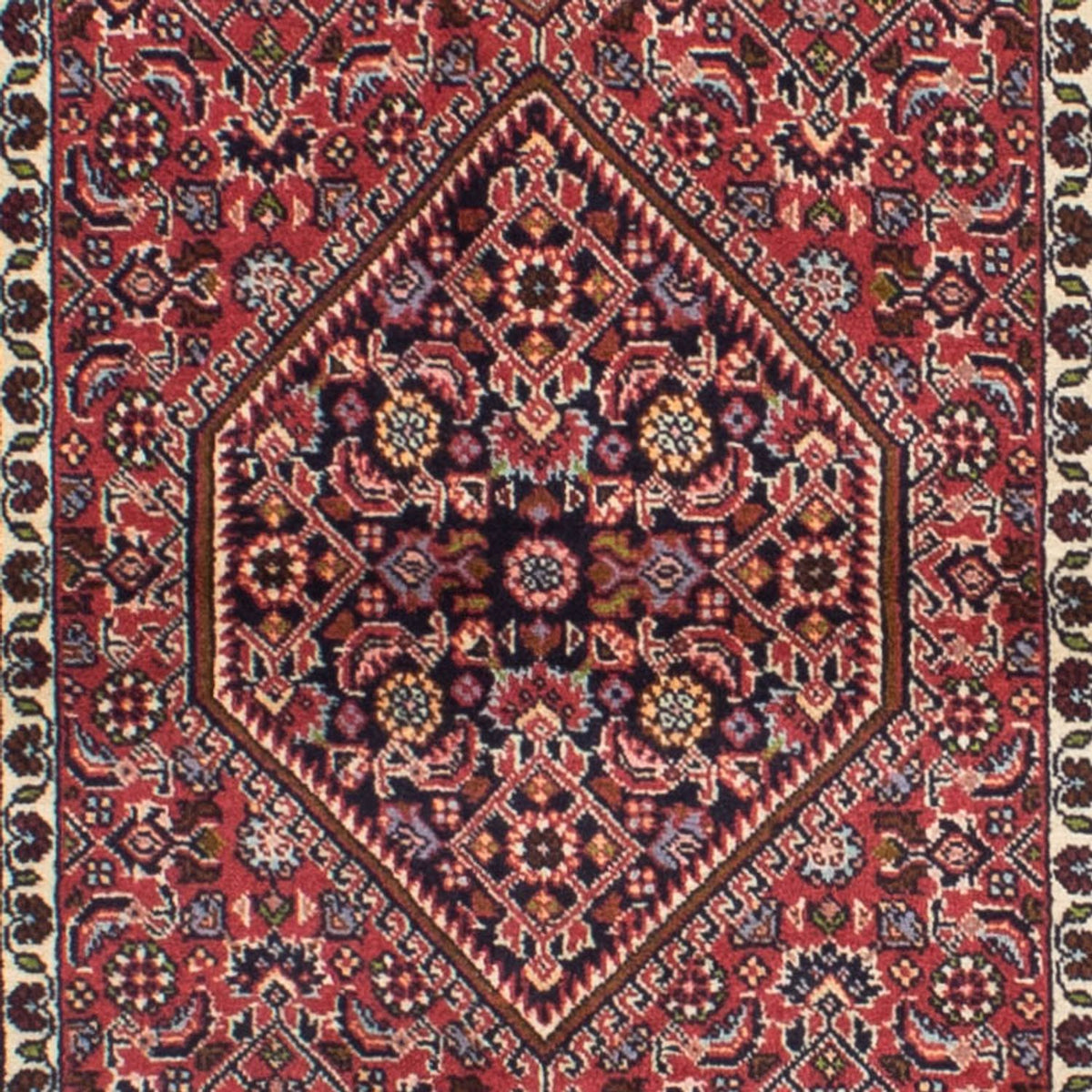 Runner Perser Rug - Bidjar - 295 x 82 cm - light red