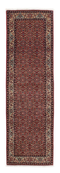 Runner Perser Rug - Bidjar - 285 x 84 cm - dark red