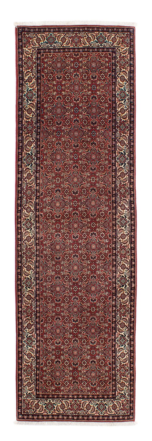 Runner Perser Rug - Bidjar - 285 x 84 cm - dark red