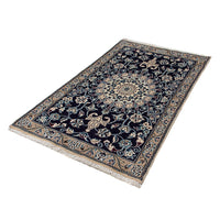 Perser Rug - Nain - 134 x 88 cm - dark blue