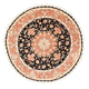 Tabriz - 50 Raj Rug 153x153cm - Persian Rugs