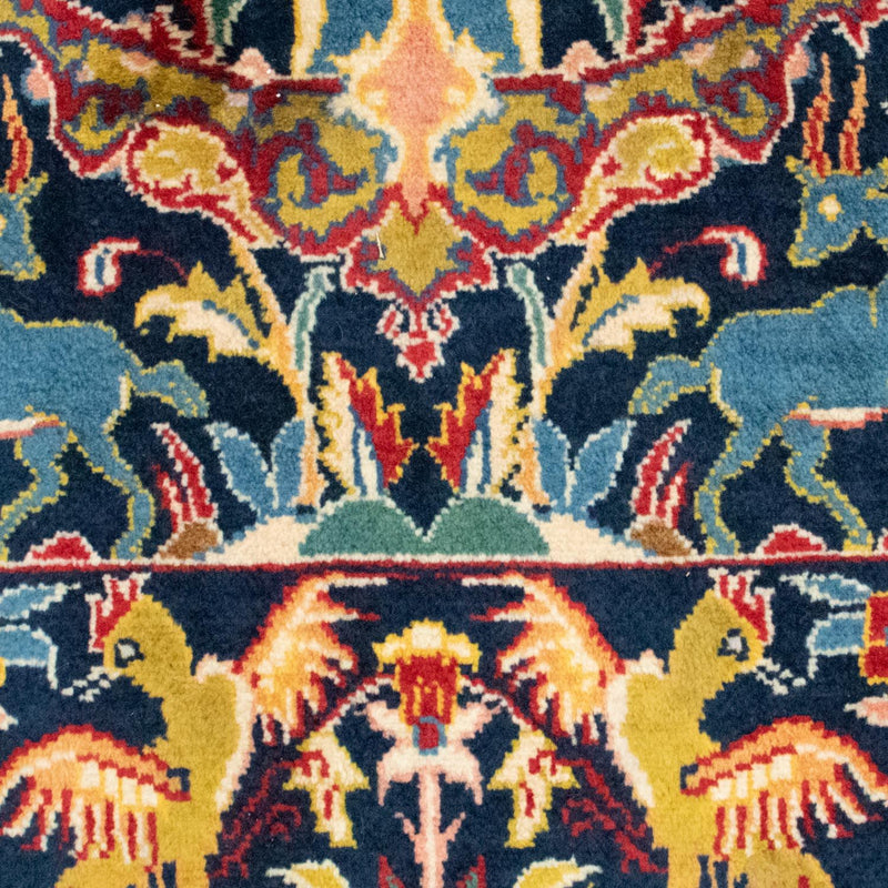 Perser Rug - Ghom - 217 x 134 cm - dark blue