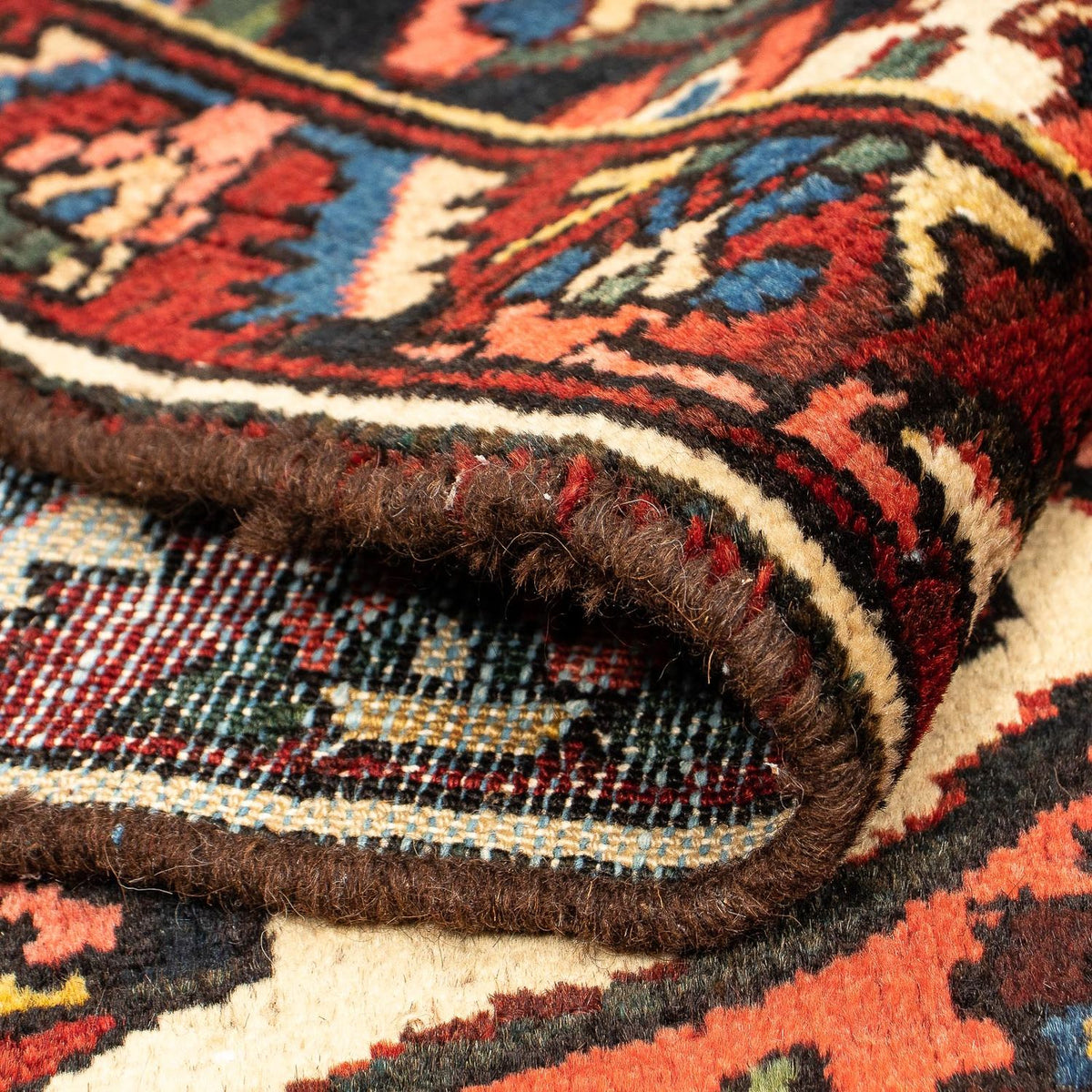 Perser Rug - Nomadic - 408 x 333 cm - dark red