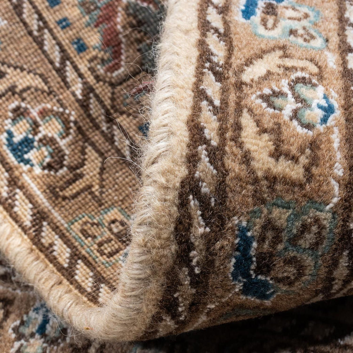 Perser Rug - Nain - 80 x 55 cm - light brown