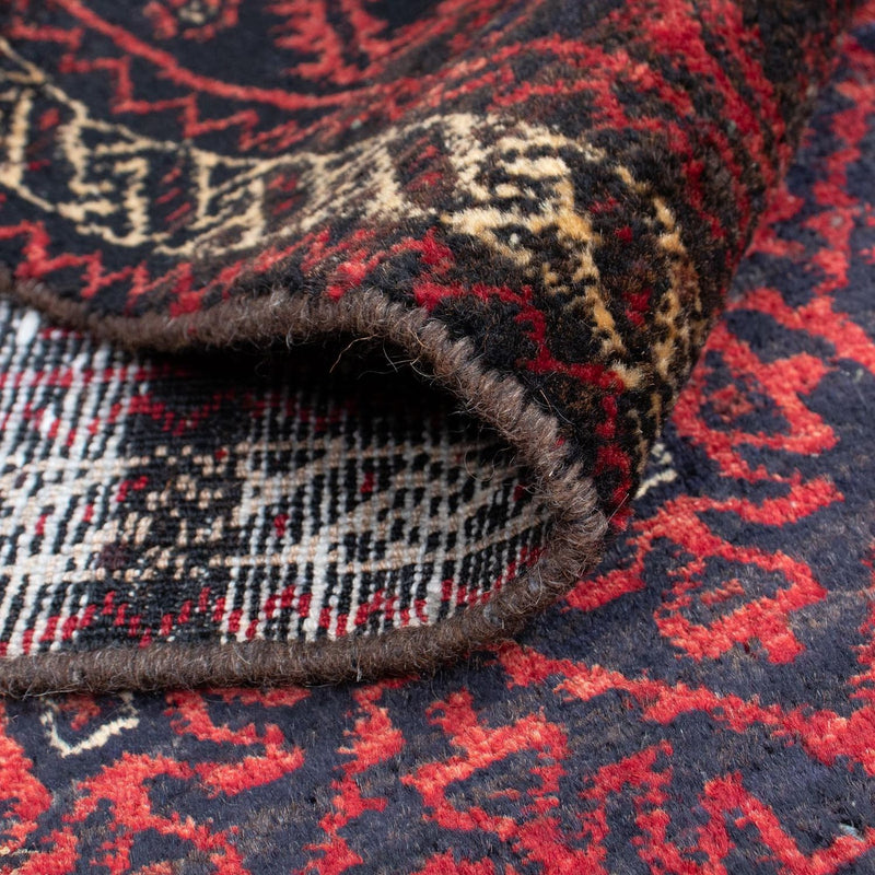 Runner Belutsch Rug - 177 x 92 cm - dark red