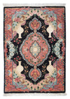 Tabriz - 50 Raj Rug 65x92cm - Persian Rugs - Rectangle / Dark Blue / 65 x 92 cm Rectangle