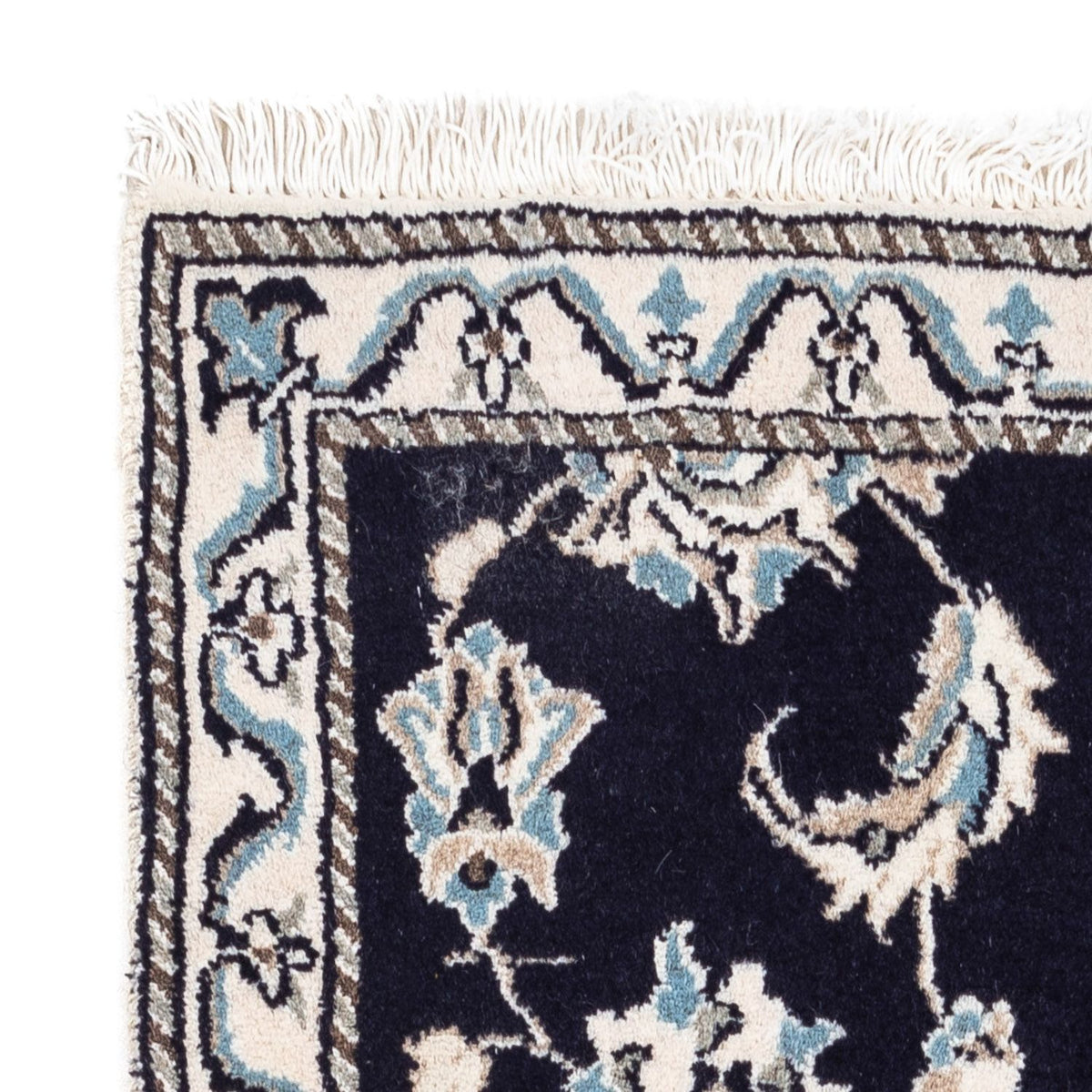 Perser Rug - Nain - 142 x 66 cm - dark blue