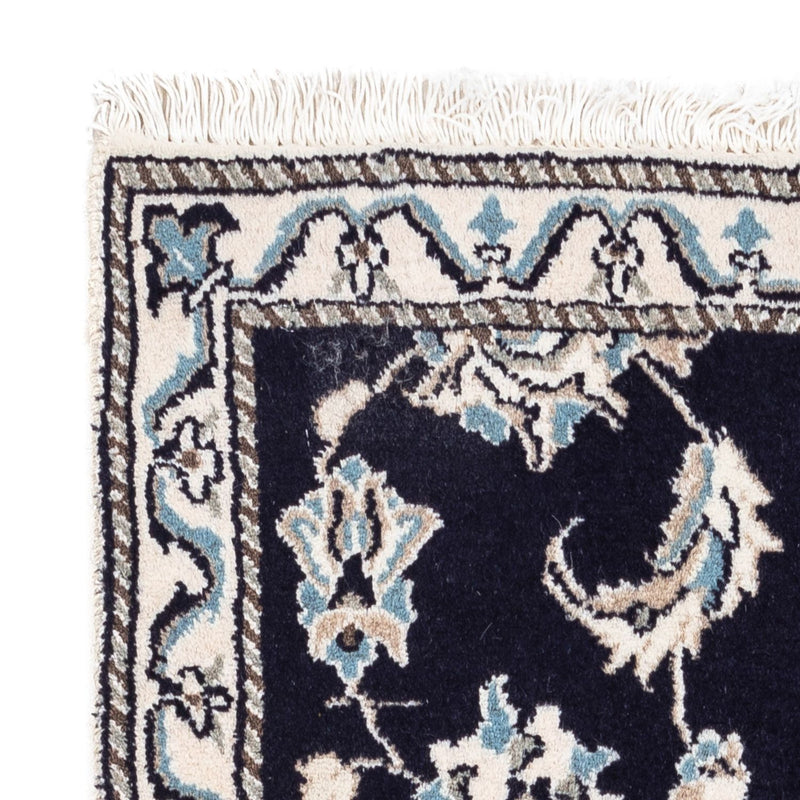 Perser Rug - Nain - 142 x 66 cm - dark blue