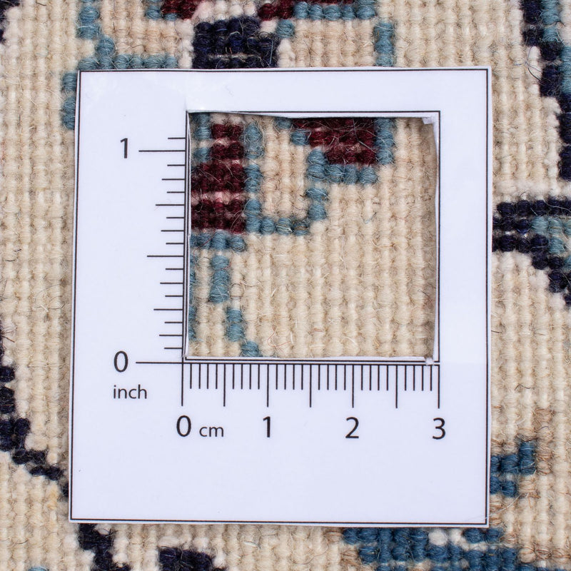 Perser Rug - Nain square  - 200 x 196 cm - dark blue