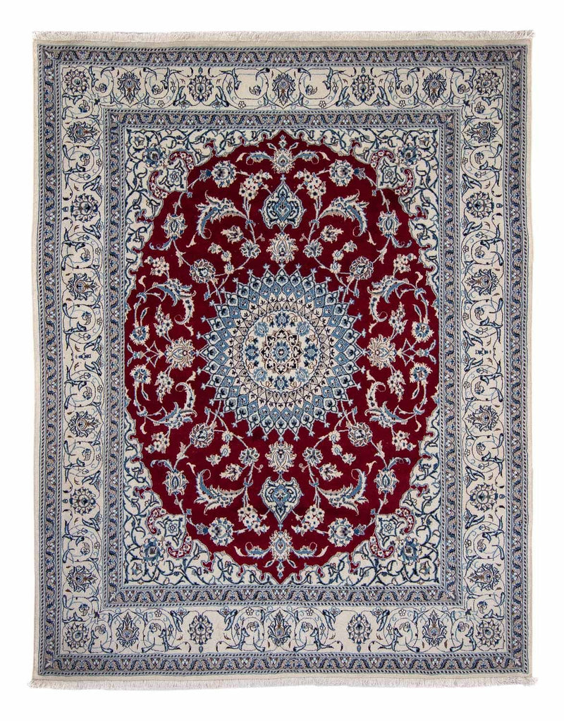 Perser Rug - Nain - 318 x 246 cm - dark red