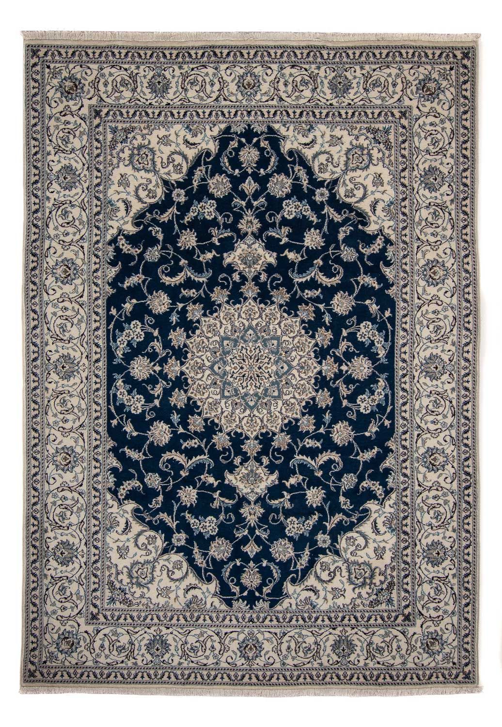 Perser Rug - Nain - 345 x 244 cm - dark blue