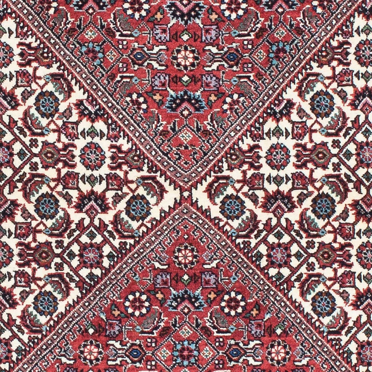 Runner Perser Rug - Bidjar - 195 x 73 cm - red