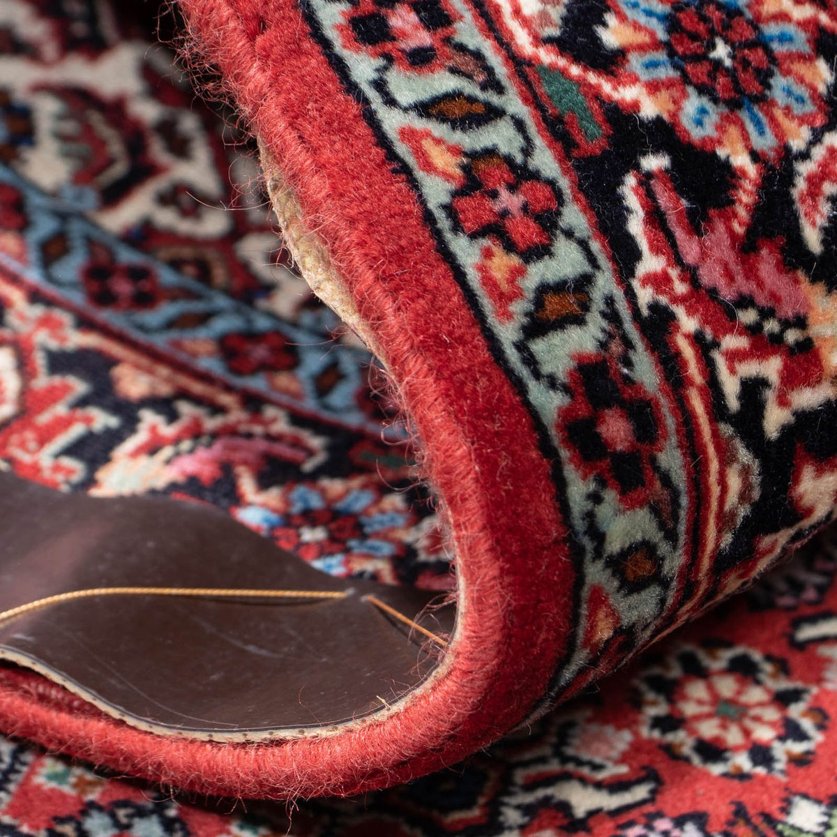 Runner Perser Rug - Bidjar - 195 x 73 cm - red