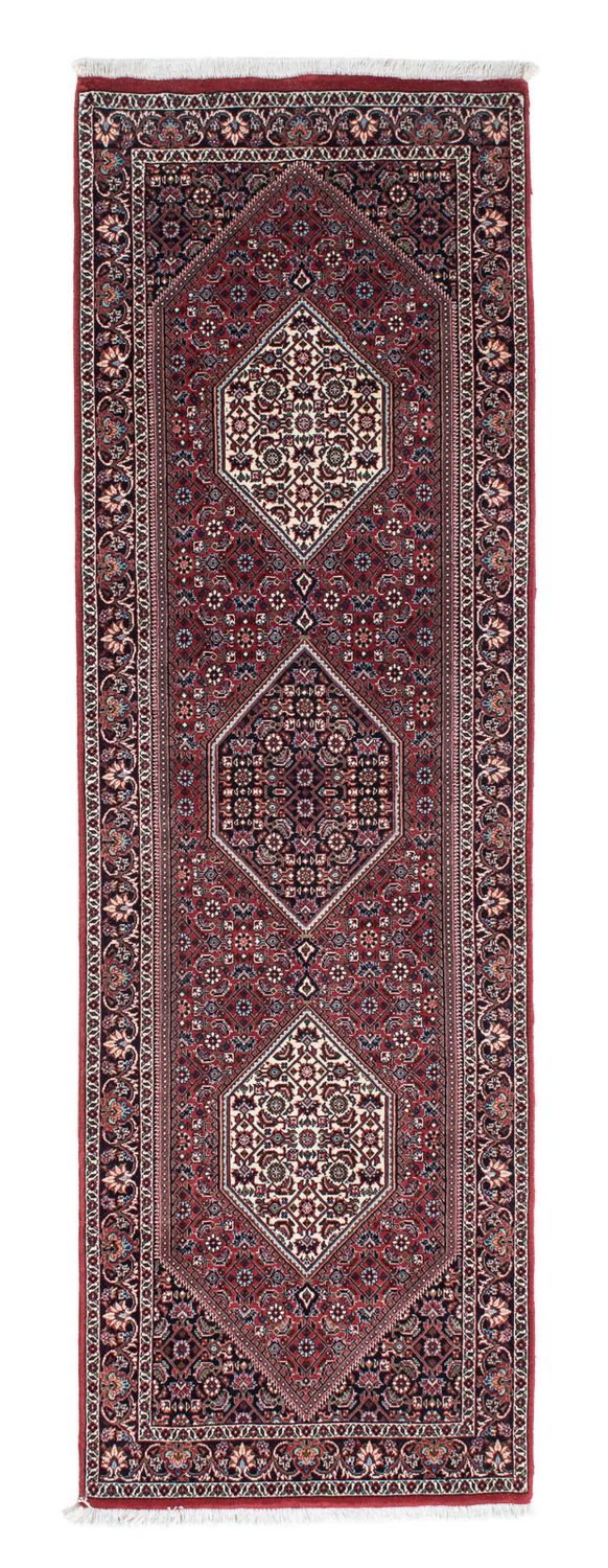 Runner Perser Rug - Bidjar - 225 x 72 cm - red