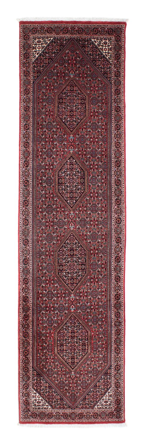 Runner Perser Rug - Bidjar - 324 x 83 cm - red