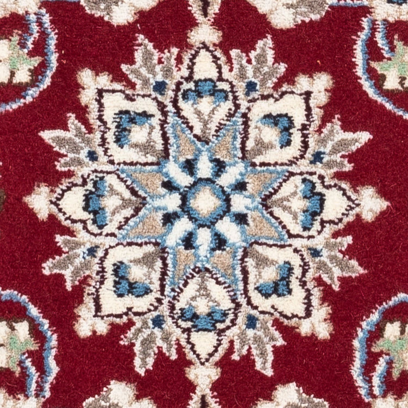 Perser Rug - Nain - 90 x 60 cm - dark red