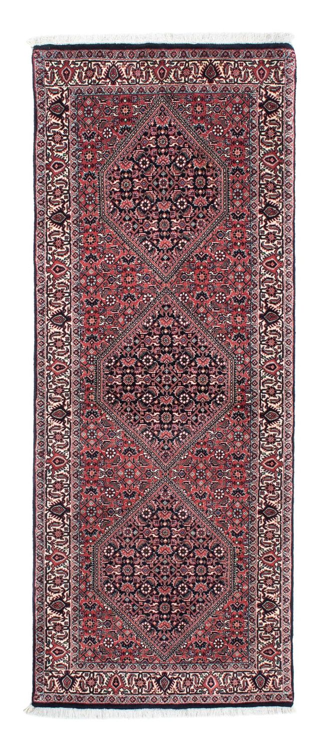 Runner Perser Rug - Bidjar - 196 x 72 cm - dark blue