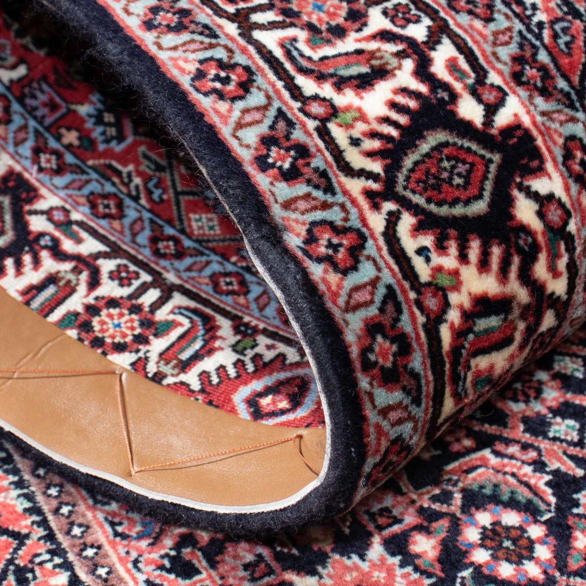 Runner Perser Rug - Bidjar - 196 x 72 cm - dark blue