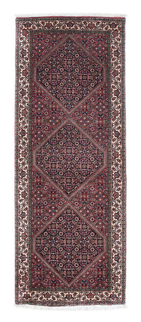 Runner Perser Rug - Bidjar - 208 x 74 cm - dark blue