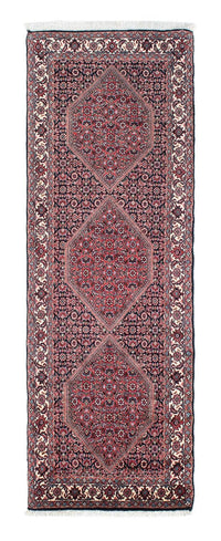 Runner Perser Rug - Bidjar - 208 x 73 cm - dark blue