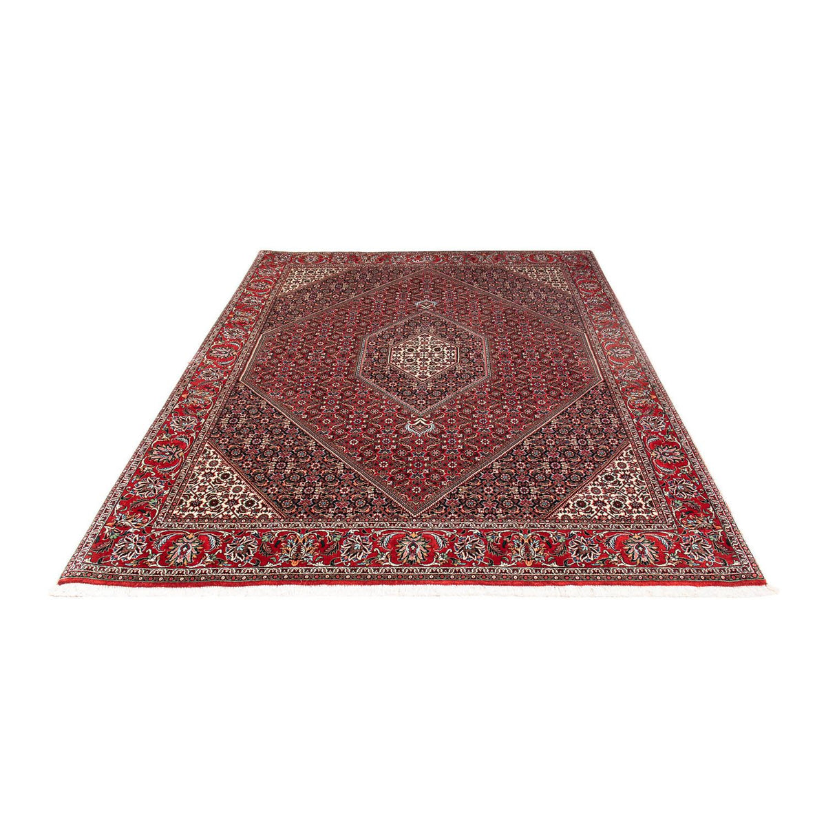 Perser Rug - Bidjar - 235 x 170 cm - dark red