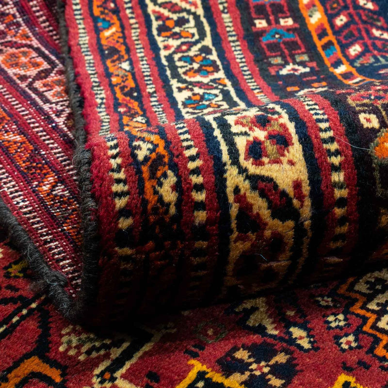 Perser Rug - Nomadic - 285 x 173 cm - dark red