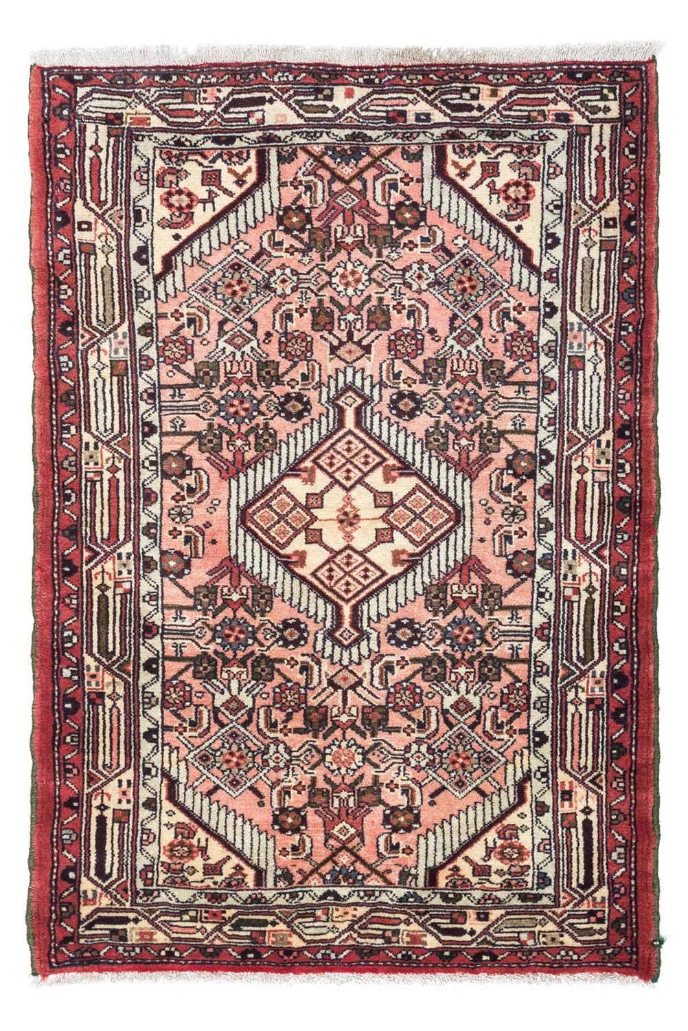 Perser Rug - Nomadic - 121 x 80 cm - light red