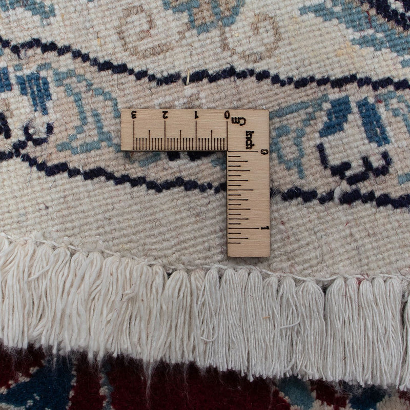 Perser Rug - Nain round  - 250 x 250 cm - dark red