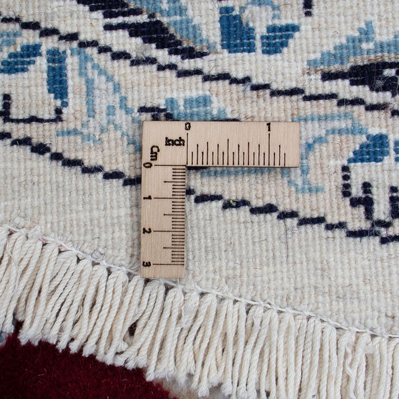 Perser Rug - Nain round  - 250 x 250 cm - dark red