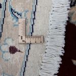 Perser Rug - Nain round  - 245 x 245 cm - dark red