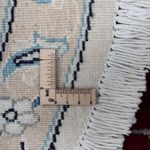 Perser Rug - Nain round  - 245 x 245 cm - dark red