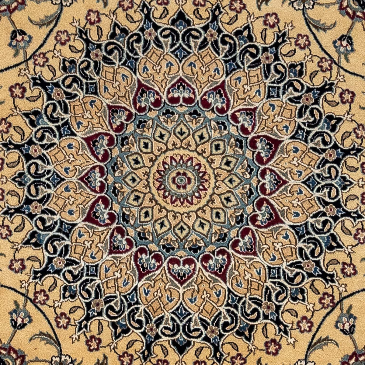 Perser Rug - Nain - Royal - 353 x 255 cm - dark beige