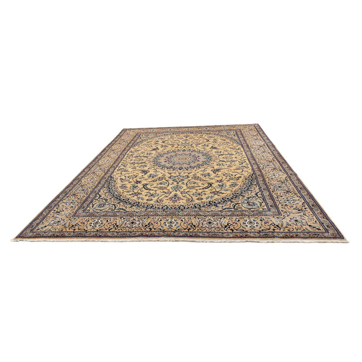 Perser Rug - Nain - Royal - 353 x 255 cm - dark beige